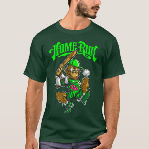 Camiseta Equipo Monkey CA de gestión doméstica Juega al béi