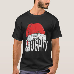 Camiseta Equipo Naughty Familia Coincidiendo con Pajamas Ni