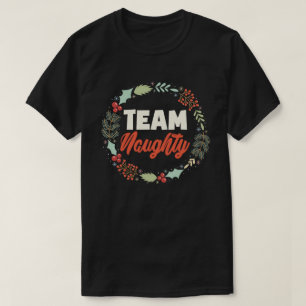 Camiseta Equipo Naughty Funny Mateo Parejas Navidades Regal