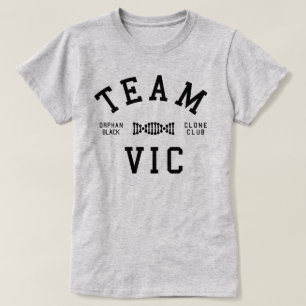 Camiseta Equipo negro huérfano Vic