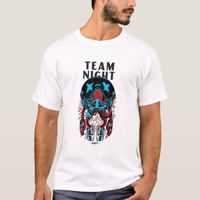Camiseta Equipo Night Shift (Anverso)