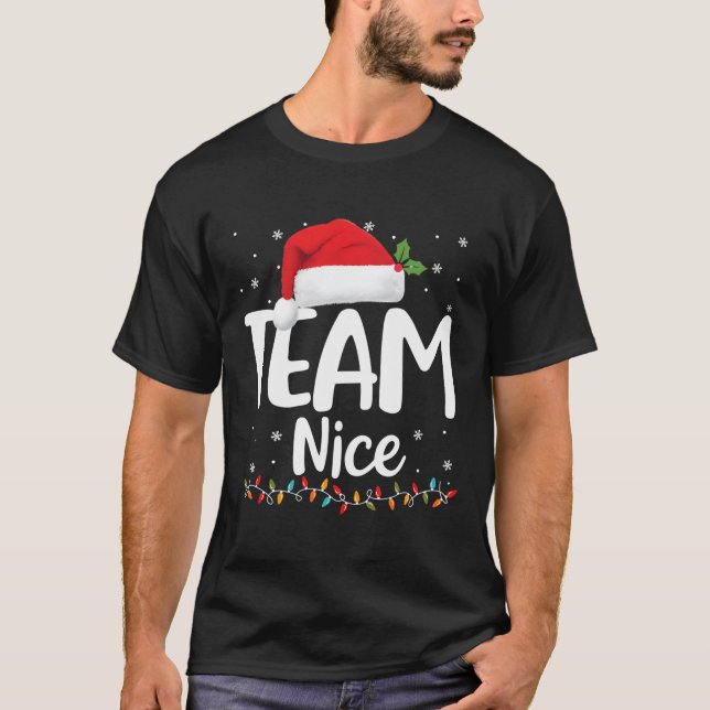 Camiseta Equipo Niza Shirt Funny Naughty Navidades de Santa (Anverso)