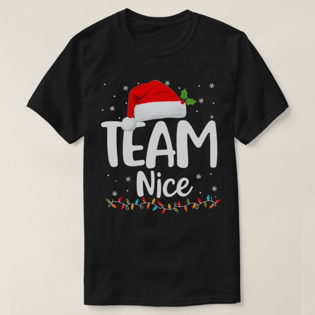Camiseta Equipo Niza Shirt Funny Naughty Navidades de Santa (Diseño del anverso)