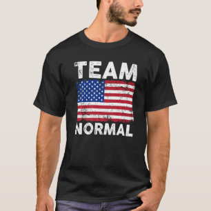 Camiseta Equipo Normal De Bandera De Ee.Uu.