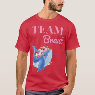 Camiseta Equipo Novia Ballena Corona de Flores JGA Compromi