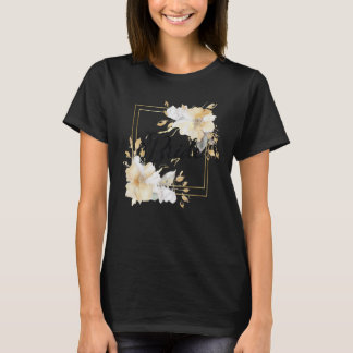 Camiseta Equipo Novia Dama de Honor Boda Ducha Nupcial Flor