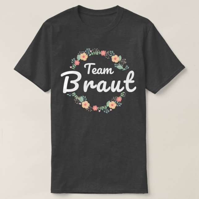 Camiseta Equipo Novia Despedida de Soltera (Diseño del anverso)