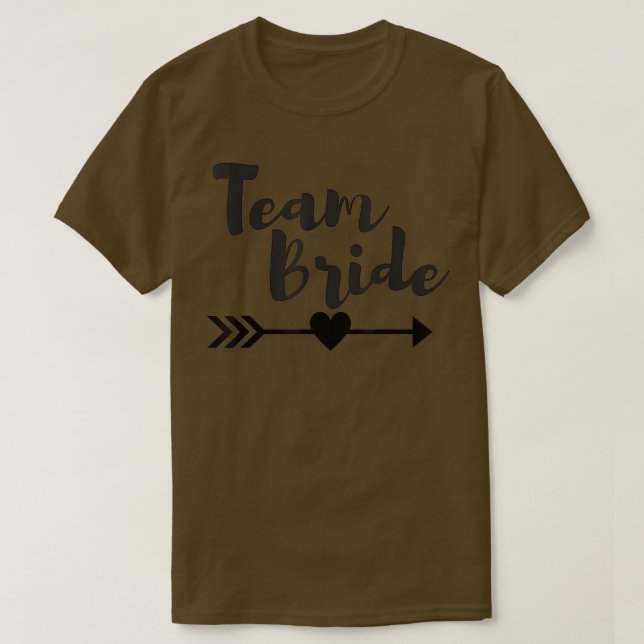 Camiseta Equipo Novia Despedida de Soltera Boda  (Diseño del anverso)
