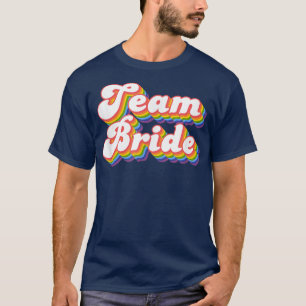Camiseta Equipo Novia Despedida de Soltera Bridal 