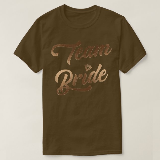 Camiseta Equipo Novia Despedida de Soltera Fiesta de Conexi (Diseño del anverso)