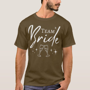 Camiseta Equipo Novia Divertido Set de Despedida de Soltera