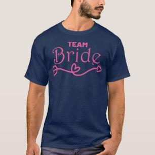 Camiseta Equipo Novia El equipo de la novia en la despedid