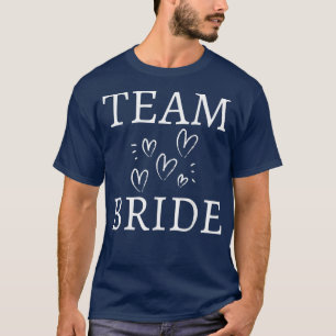 Camiseta Equipo Novia Fiesta de Boda Cuadrilla Divertido De