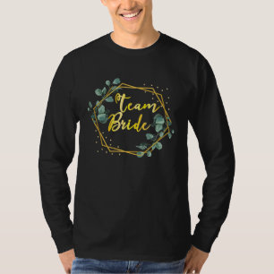Camiseta Equipo Novia Noble Despedida de Soltero Alemán Equ
