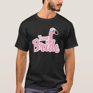 Camiseta Equipo Novia Pájaro Flamenco Variedad Animal Despe