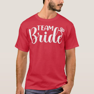 Camiseta Equipo Novia Partido de Bodas Despedida de Soltera
