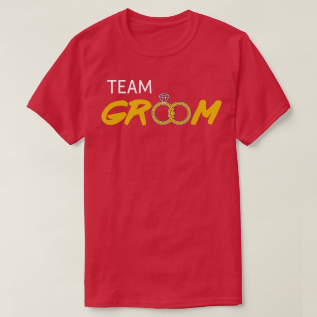 Camiseta Equipo Novio Despedida de soltero 2 (Diseño del anverso)