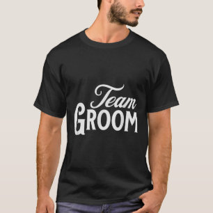 Camiseta Equipo Novio Grupo Combinación Despedida de Solter