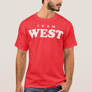 Camiseta Equipo Oeste Apellido Personalizado Novia Novio Fa