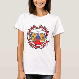 Camiseta Equipo oficial de bebidas de Rusia