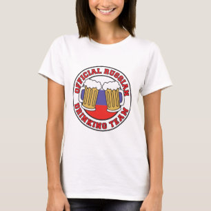 Camiseta Equipo oficial de bebidas de Rusia