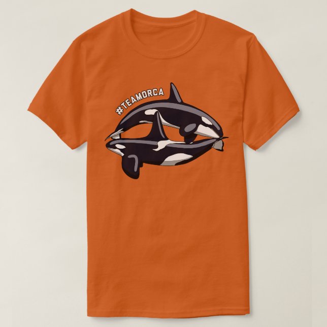 Camiseta Equipo Orca (Diseño del anverso)