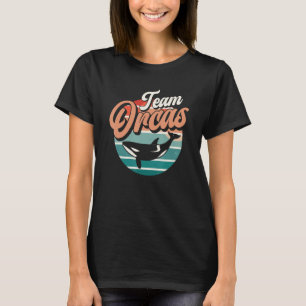 Camiseta Equipo Orcas Ballena Orca Proteger el Mar
