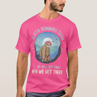 Camiseta Equipo Perezoso Corriendo Perezoso Corriendo