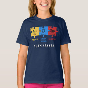 Camiseta Equipo Personalizado de Elementos de Química del R