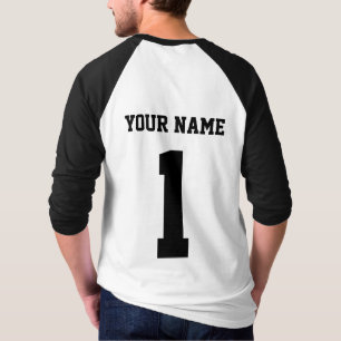 Camiseta Equipo personalizado de la familia del