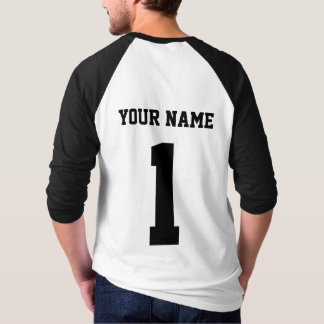 Camiseta Equipo personalizado de la familia del