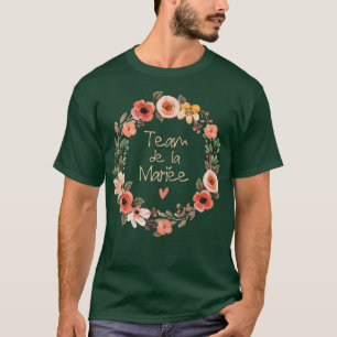 Camiseta Equipo personalizado del EVJF Novia Corona la Coro