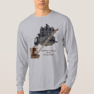 Camiseta Equipo pesado de grúa y pala del Noroeste de la