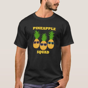 Camiseta Equipo Pineapple Squad Alimentos Saludables Vitami