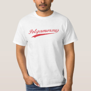 Camiseta Equipo Polyamory Polyamorous y orgulloso