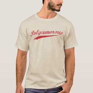 Camiseta Equipo Polyamory Polyamorous y orgulloso