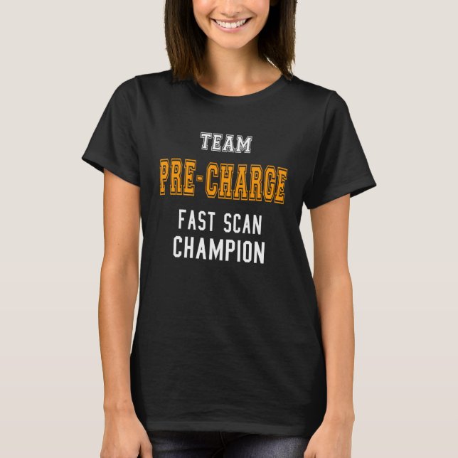 Camiseta EQUIPO PRE CARGO Campeón de exploración rápida Swa (Anverso)