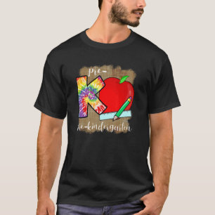 Camiseta Equipo Pre-K Typography: El profesor de tintes vue
