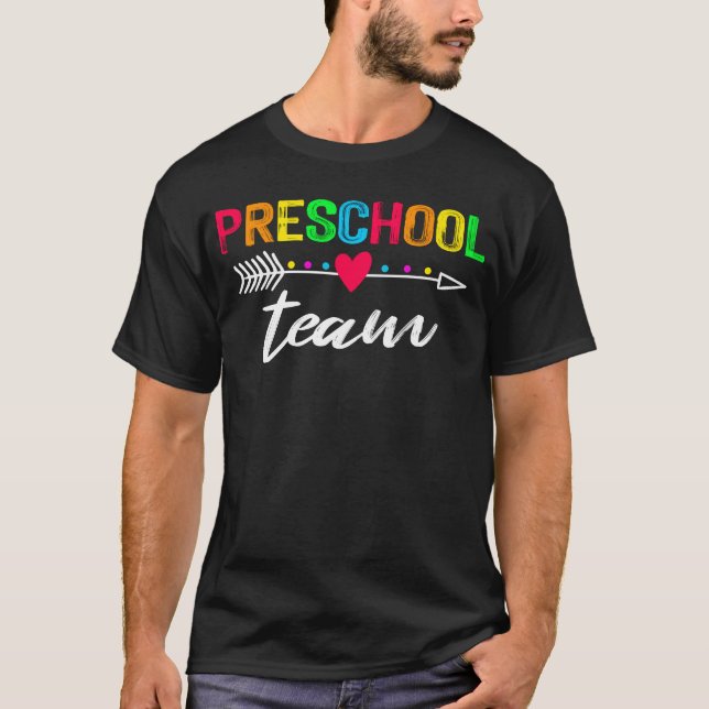 Camiseta equipo preescolar (Anverso)
