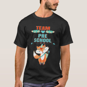 Camiseta Equipo Preescolar Fox Útiles Escolares Alumnos T