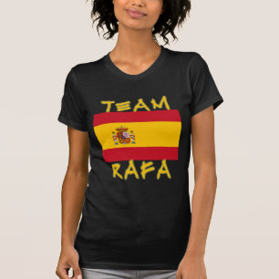 Camiseta Equipo Rafa con la bandera española