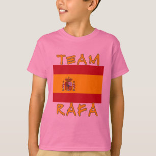 Camiseta Equipo Rafa con la bandera española