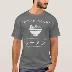 Camiseta Equipo Ramen Ironía Comida Japonesa De Fideos