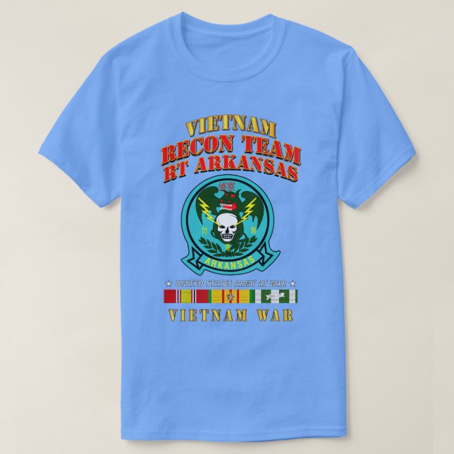Camiseta Equipo Recon RT Arkansas Dragon Vietnamw VN SVC (Diseño del anverso)