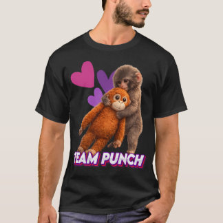 Camiseta Equipo Retro de Golpe de Mono Bebé Lindo