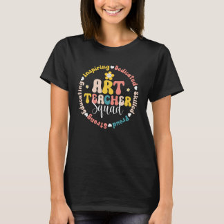 Camiseta Equipo Retro de Profesores de Arte