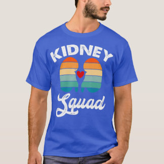 Camiseta Equipo Retro de Riñon Nefrología Enfermería Diális