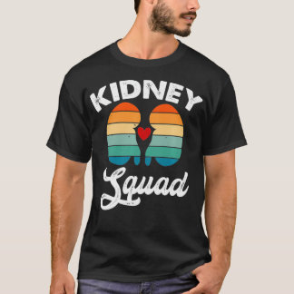 Camiseta Equipo Retro de Riñon Nefrología Enfermería Diális