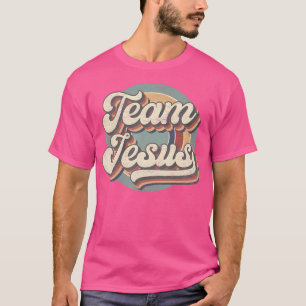 Camiseta Equipo Retro Jesús Biblia Cristiana Religiosa