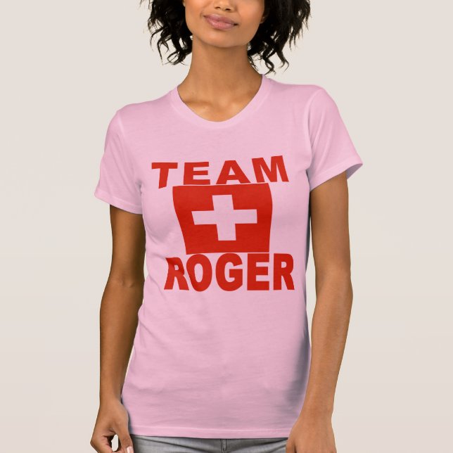 Camiseta Equipo Rogelio con la bandera suiza (Anverso)